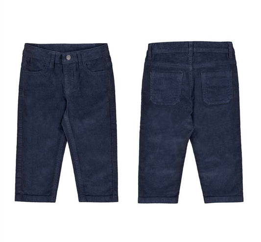 Mayoral | Basic Regular Fit Broek Donkerblauw voor Jongens