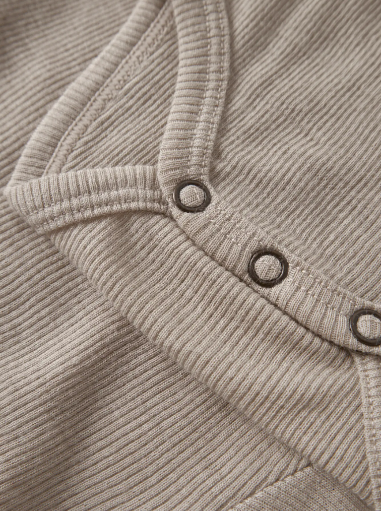 Lil Atelier | Merino Wol romper Feather Grey