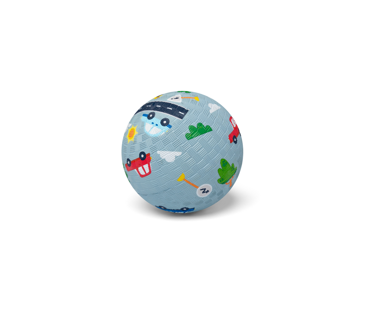 Little L | Rubber bal Auto's - 13 cm