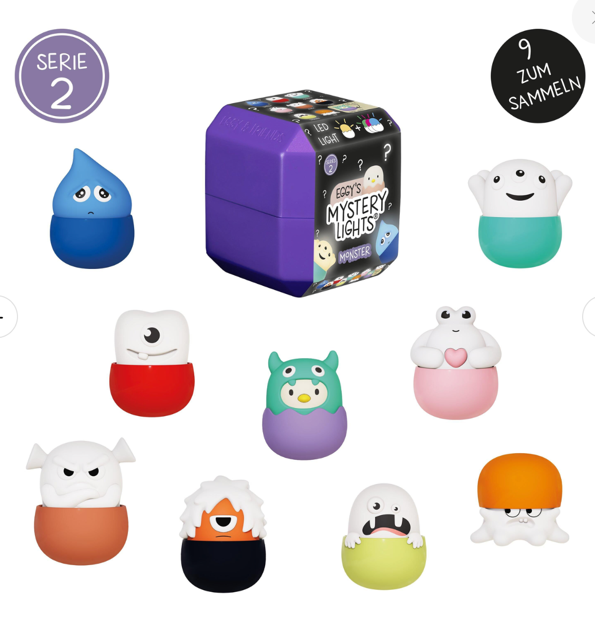 MegaLight | Eggy Mystery Lights Monsters - Blindbox