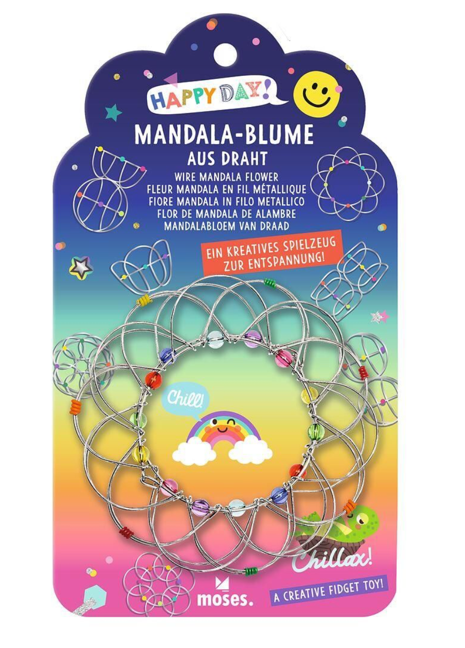 Moses | Happy Day Mandala Bloem van draad