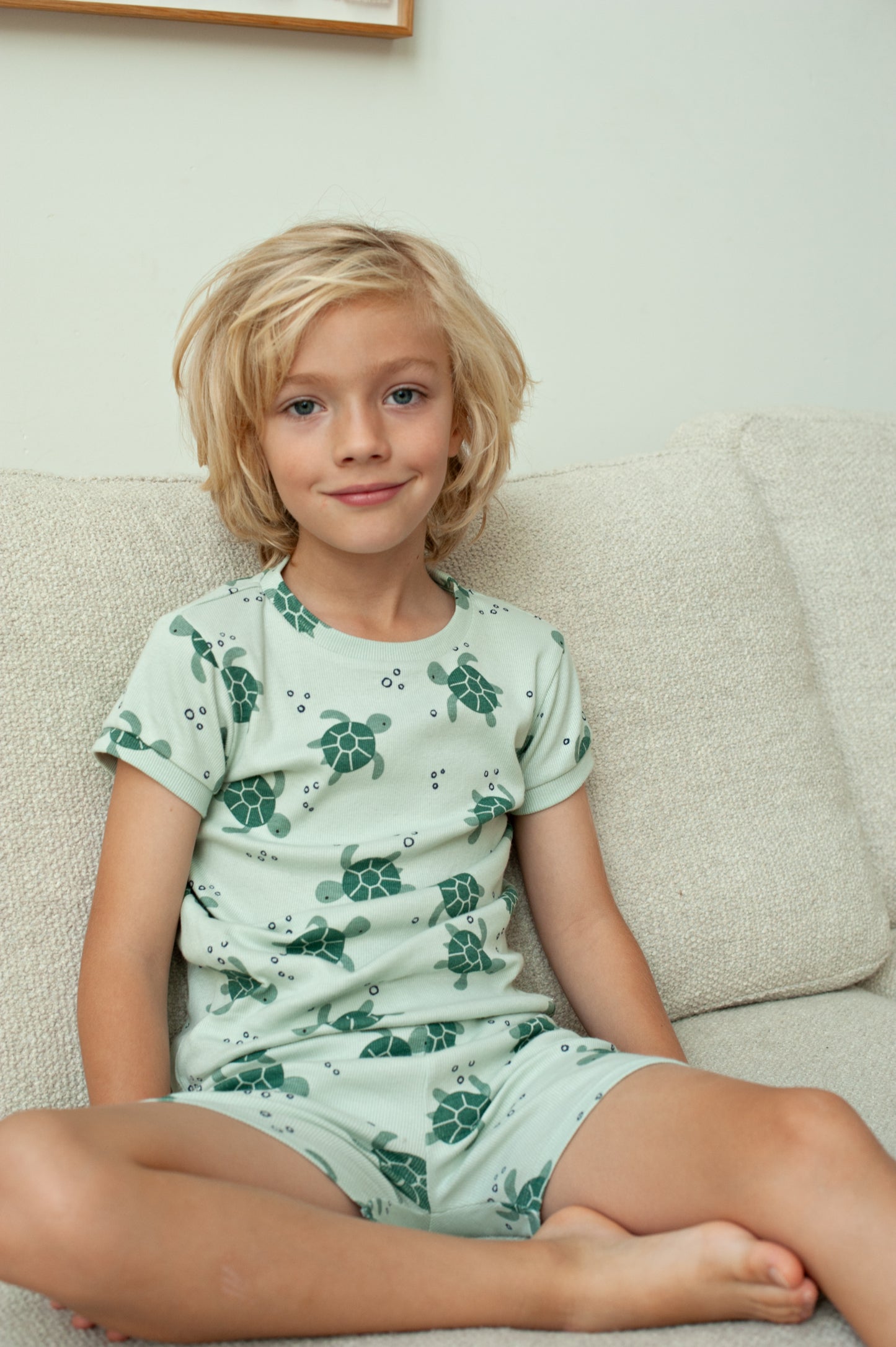 Feetje | Shortama Timmy Turtle – Baby Zomer Pyjama