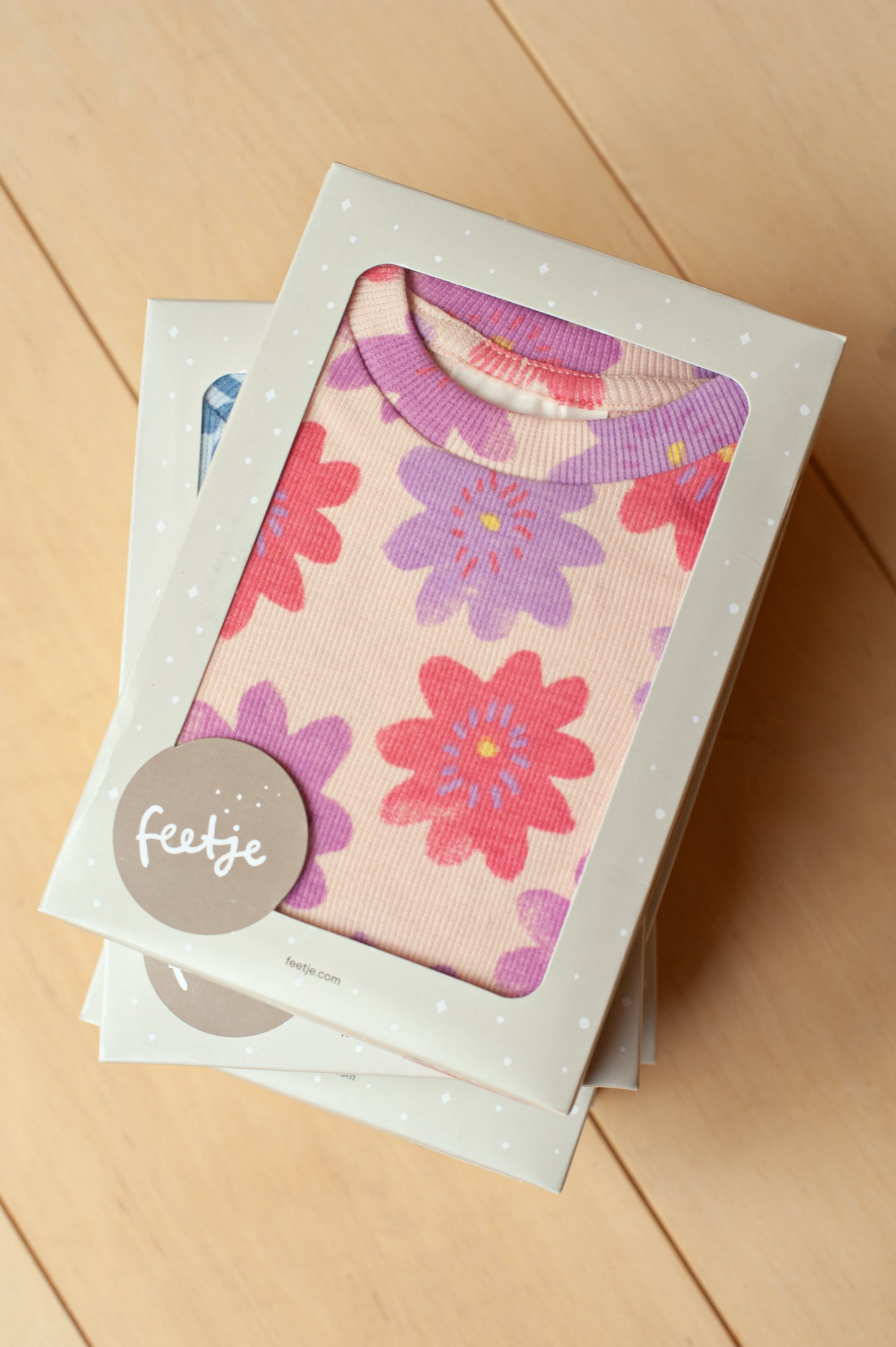 Feetje | Shortama Bibi Bloom – Bloemen Baby Pyjama