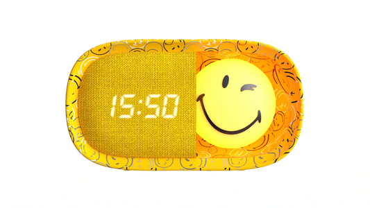 MOB | Dreamy Clock Smiley World Geel
