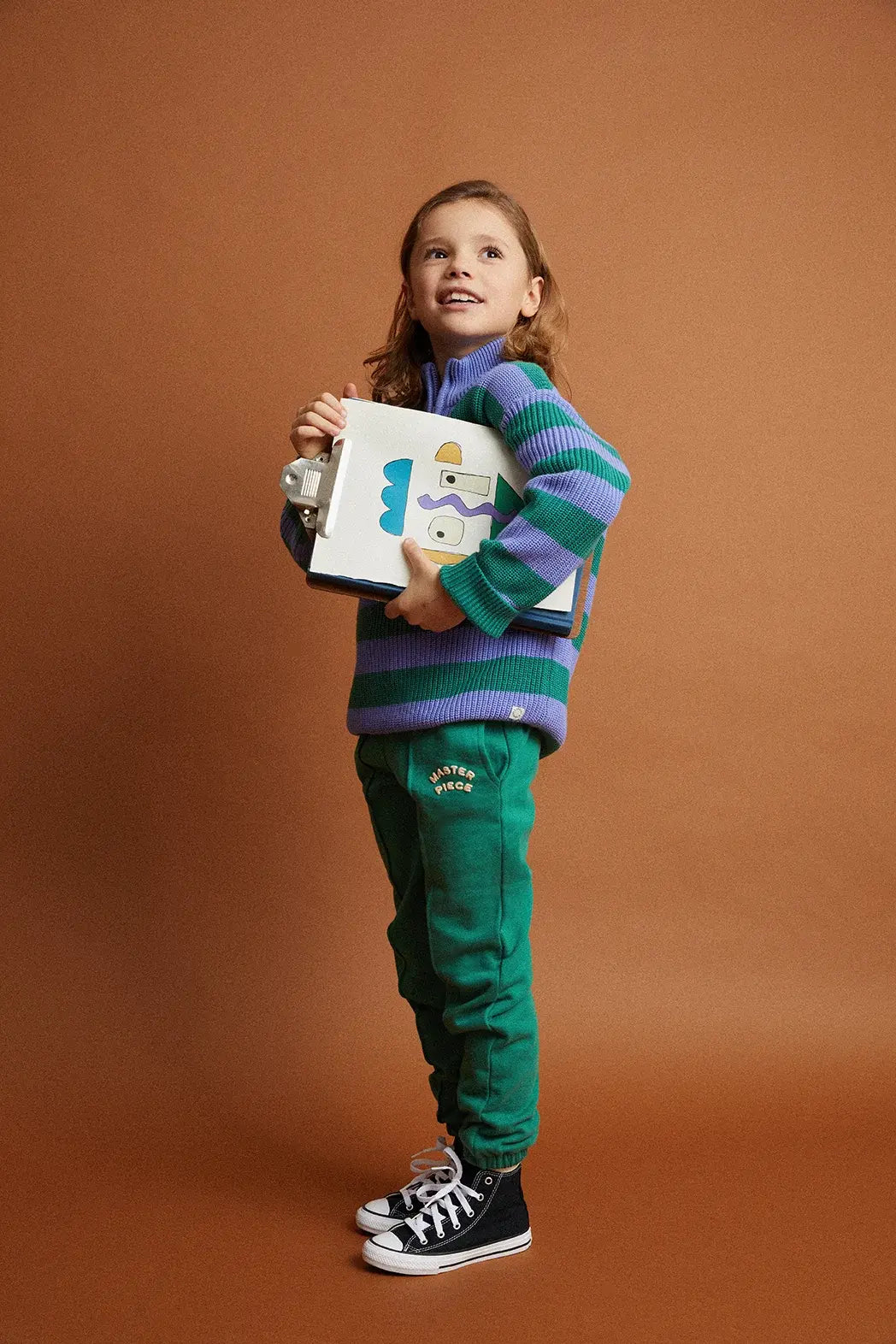 Sproet & Sprout | groene joggingbroek Master Piece - diepgroen