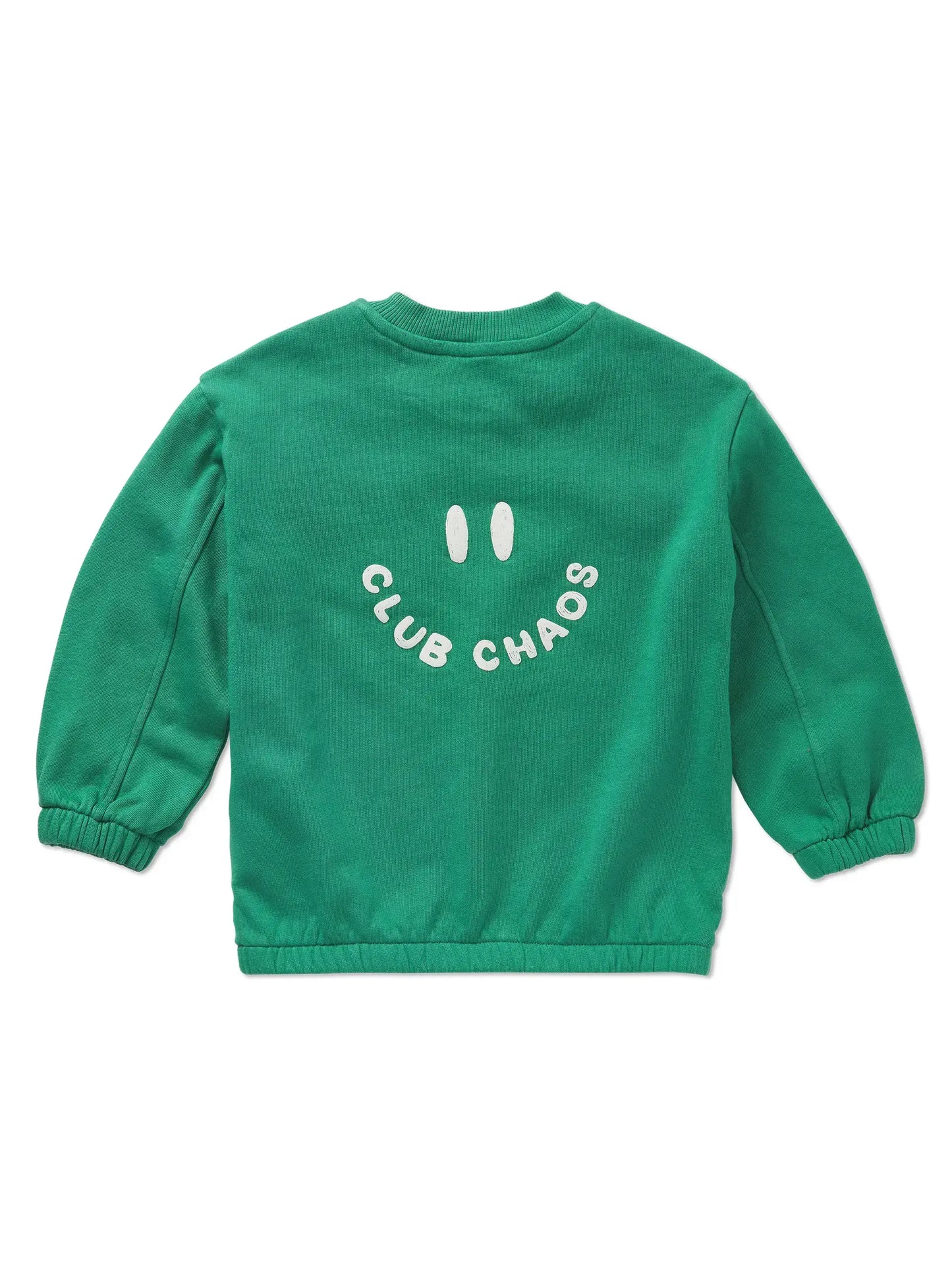 Sproet & Sprout | groene Club Chaos sweater - diepgroen