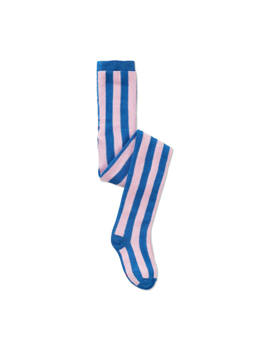 Sproet & Sprout | blauw-roze gestreepte maillot - blauw