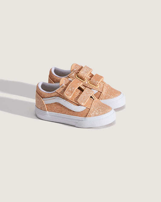 Vans | Old Skool V | Glitter apricot glow