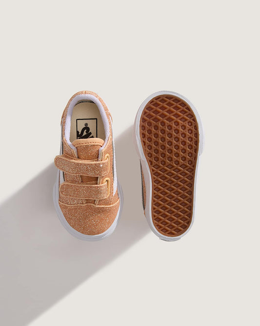 Vans | Old Skool V | Glitter apricot glow