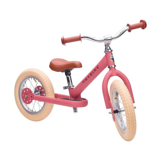 Trybike | Steel Loopfiets - Matt Pink