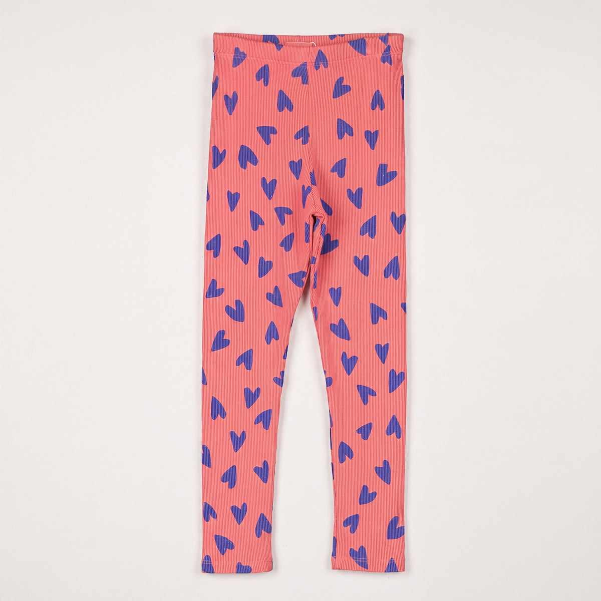 Lötiekids | Hearts rib legging koraal