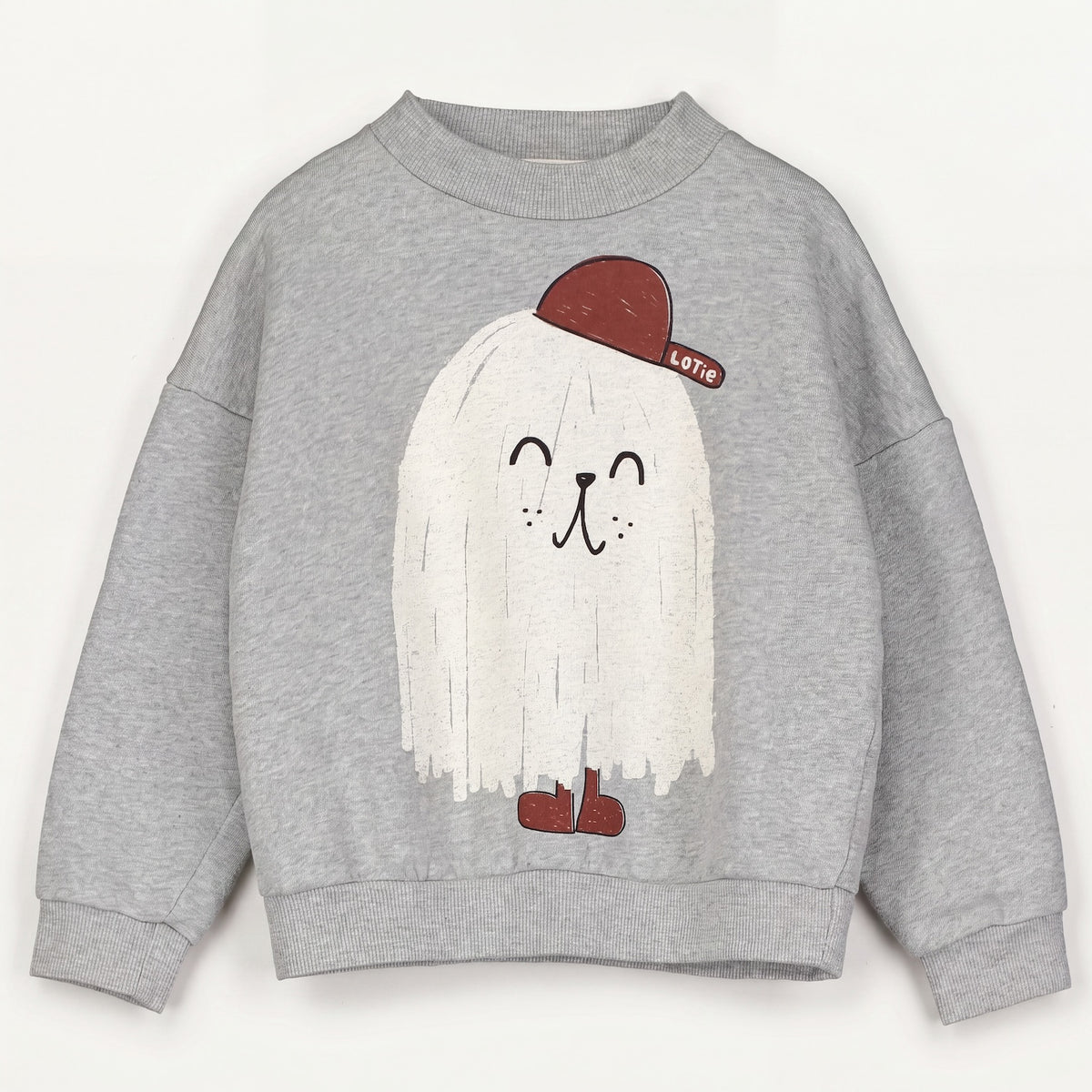 Lötiekids | Good Monster sweatshirt grijs