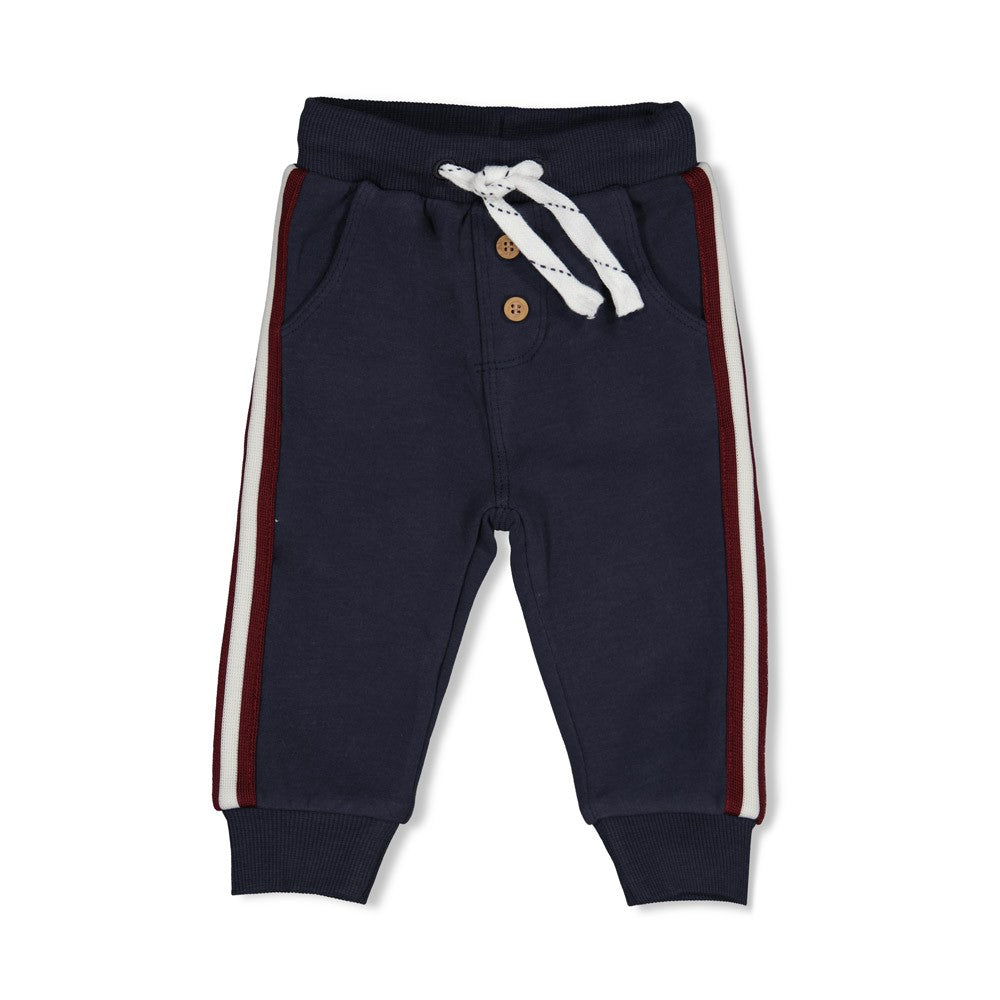 Feetje | Joggingbroek met zijstrepen Built for Fun marine