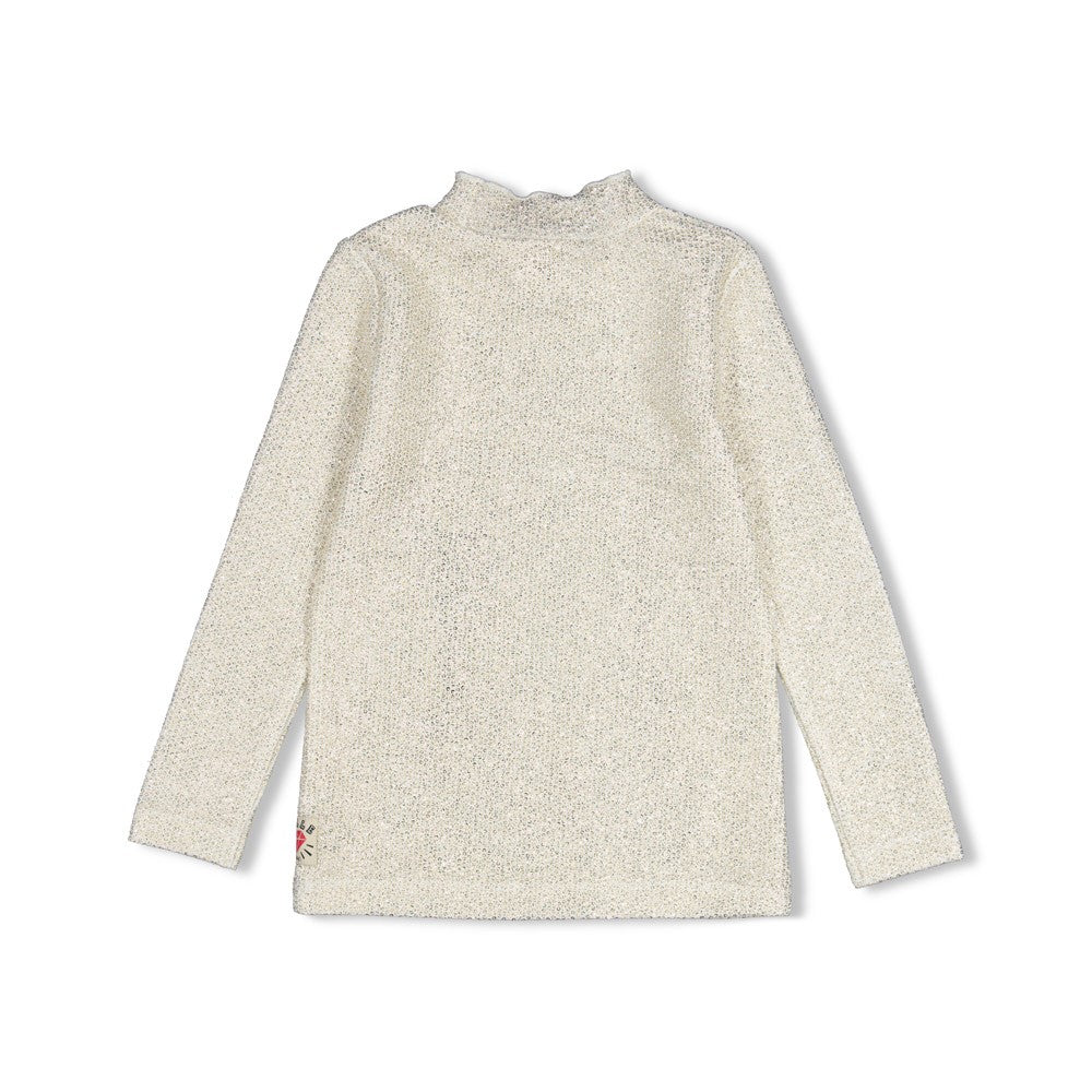 Jubel | Crinkle longsleeve Daily Princess - Offwhite