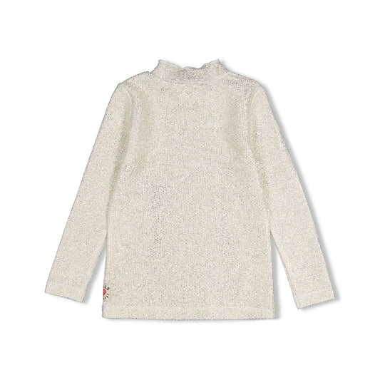 Jubel | Crinkle longsleeve Daily Princess - Offwhite