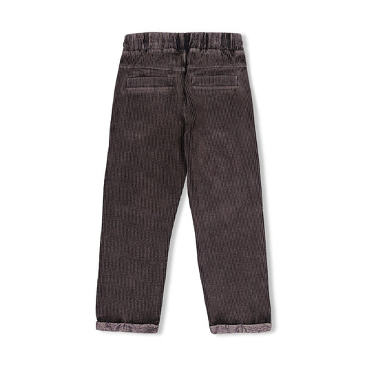 Sturdy | Corduroy broek Mountain Top - Antraciet