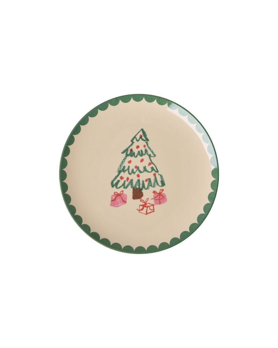 RICE | Melamine Taartbordje Gifted Tree - 16 cm
