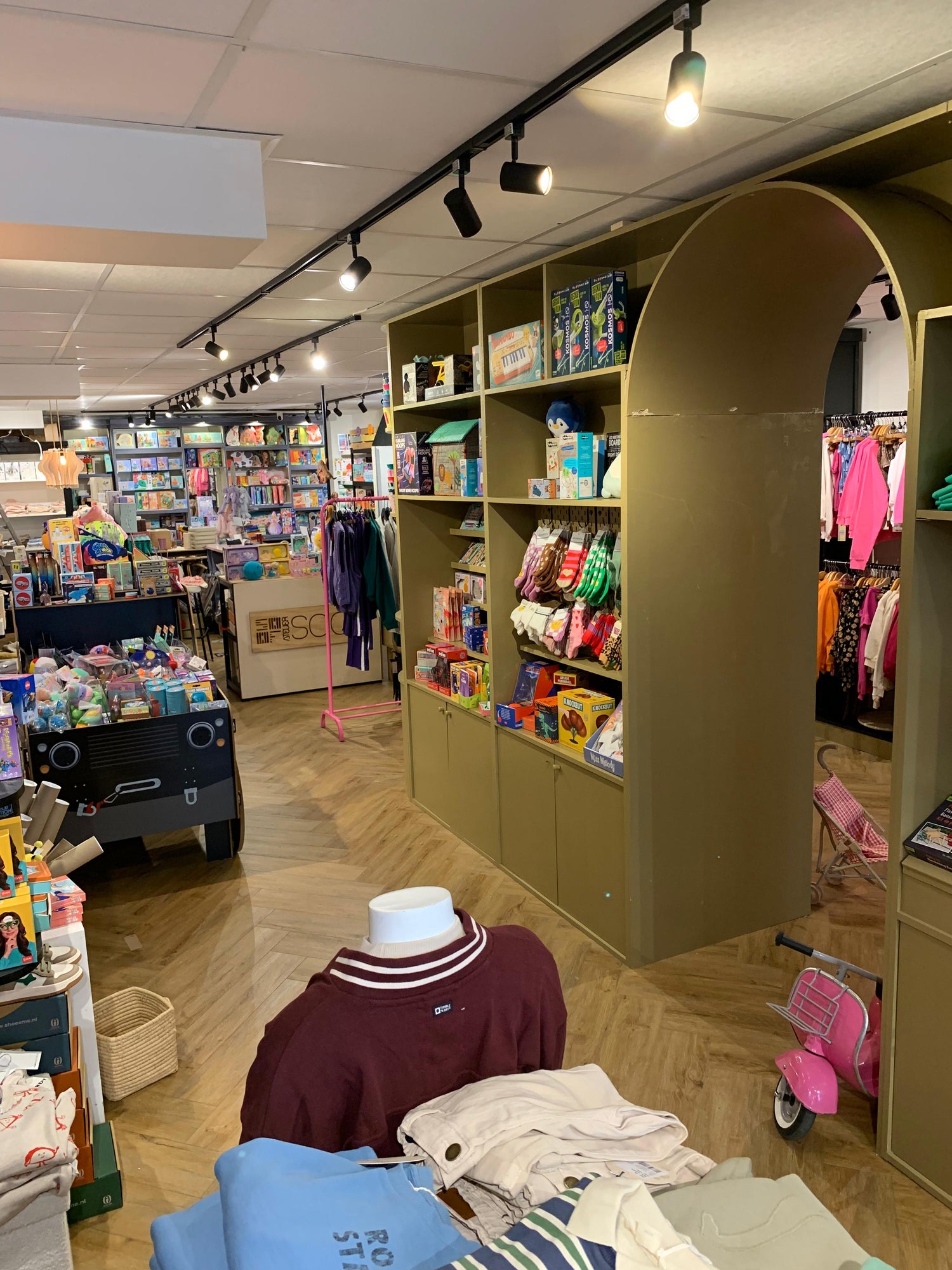 Atelier Soof the kids store, speelgoedwinkel in Wassenaar nabij Leiden