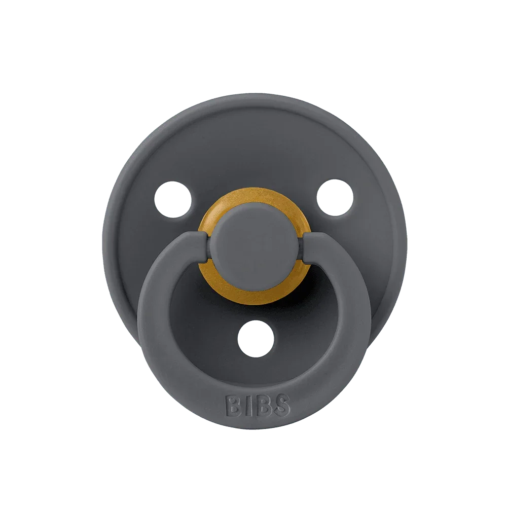 Bibs | speen Iron grijs