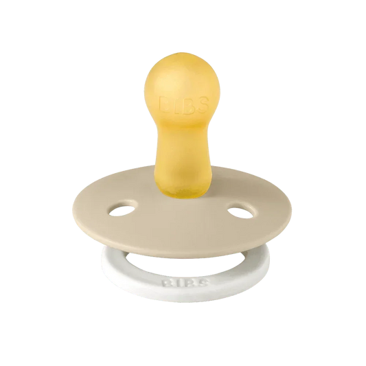 Bibs | Glow in the Dark Speen Vanilla Glow – Zachte Beige Tint