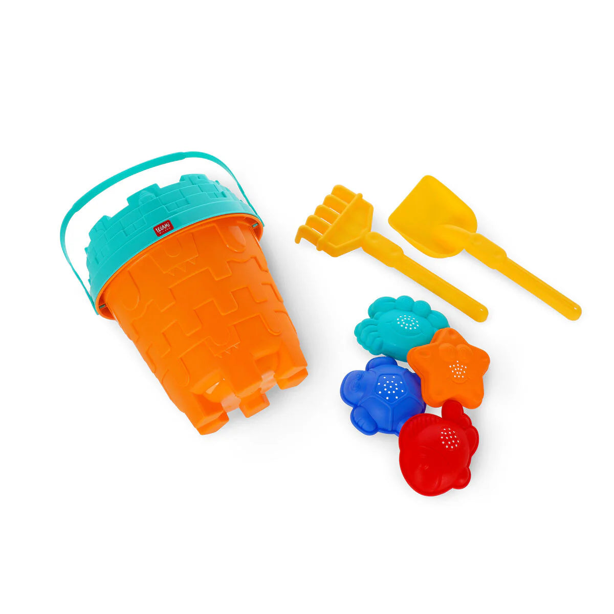 Legami | Strandemmer Set – Emmer met Schepjes & Vormpjes