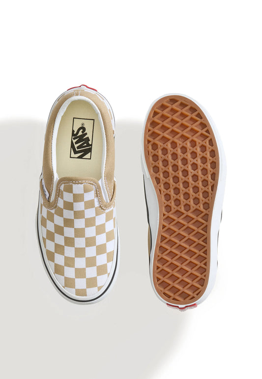 Vans | checkerboard beige white sneaker