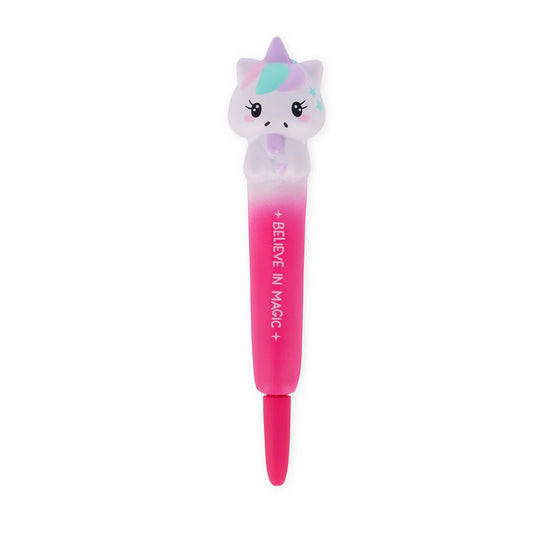 squishy pen eenhoorn van Legami roze 