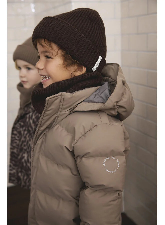 Enfant | Jacket Quilt gewatteerde jas - Pine Bark