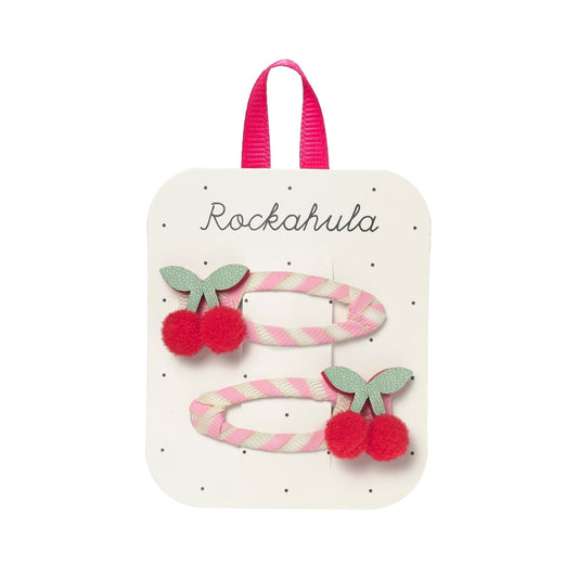 Rockahula | Haarspeldjes kersen – pompons
