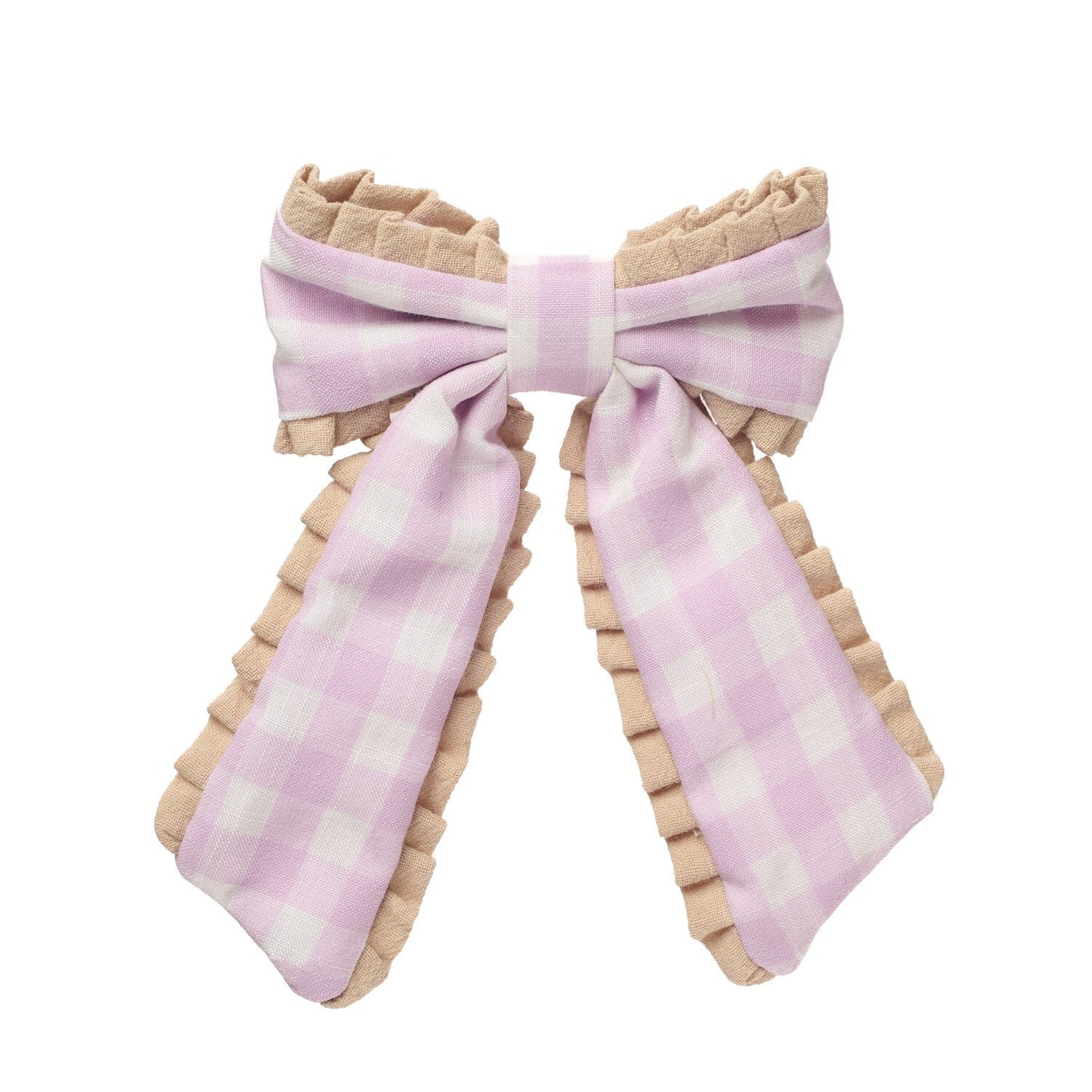 Rockahula | Gingham Ruffle Strikhaarspeld