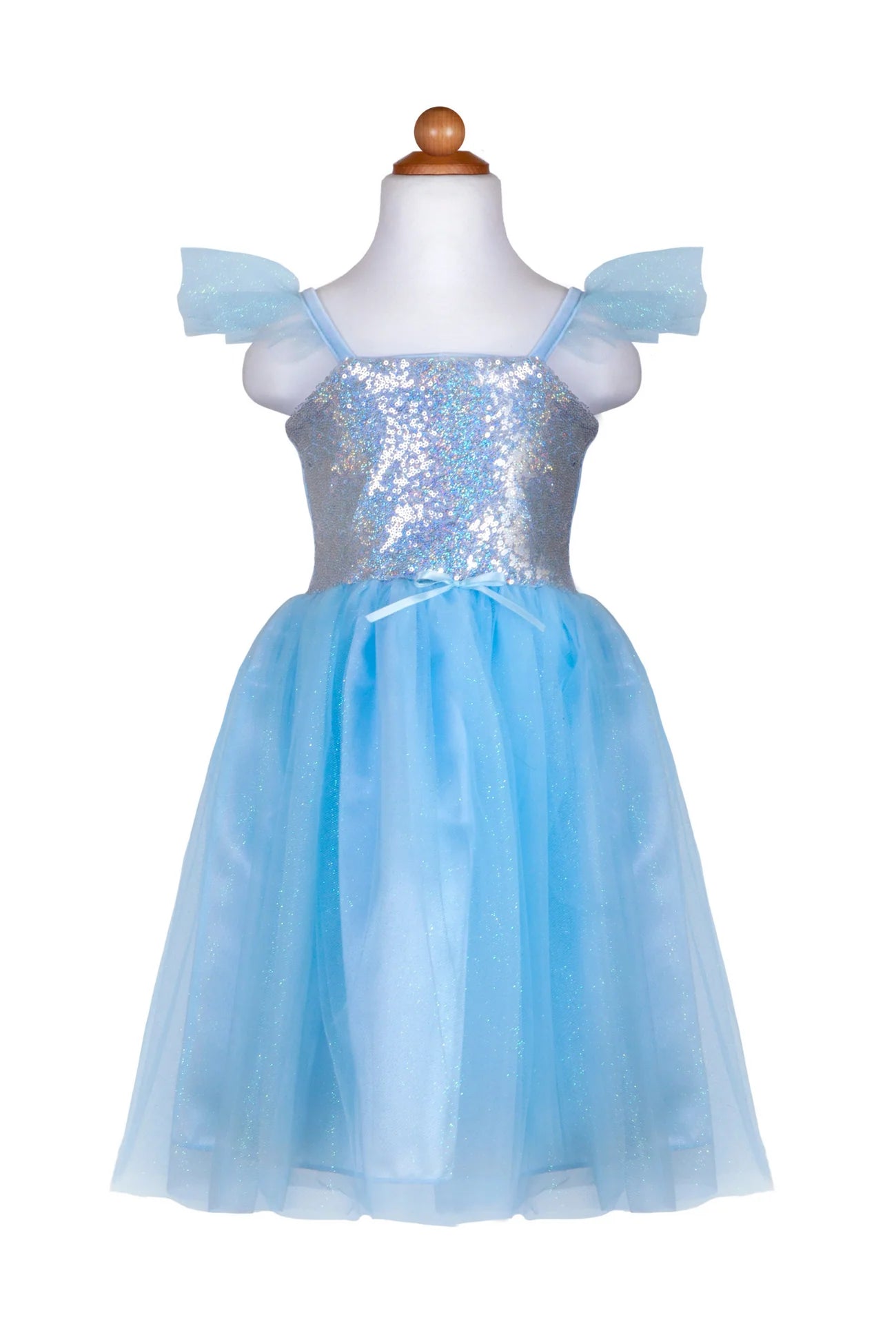 Great Pretenders blauwe prinsessenjurk met pailletten en tule rok