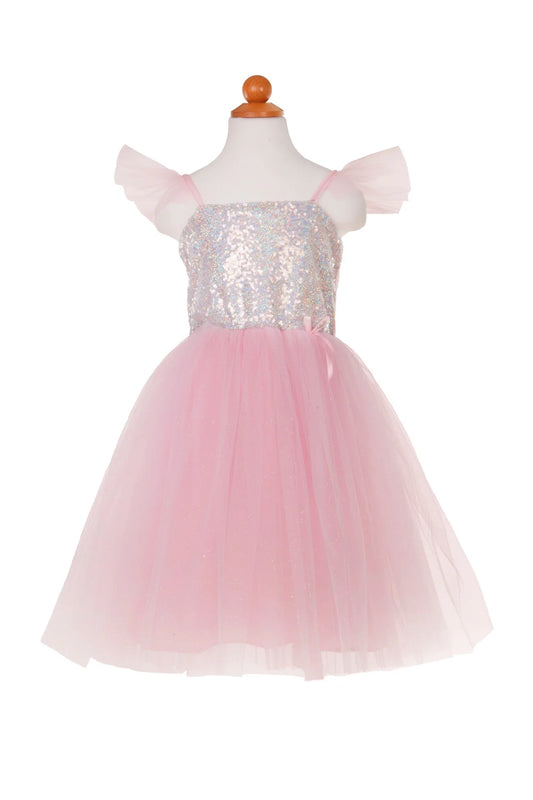 Great Pretenders roze prinsessenjurk met pailletten en tule rok