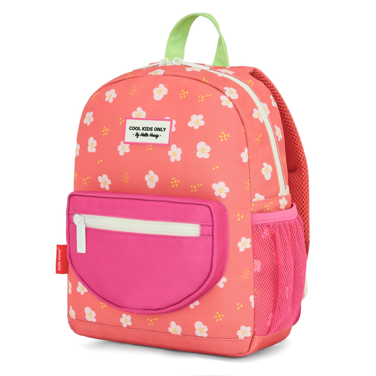 Hello Hossy Peachy Bloom rugzak voor kinderen voorkant
