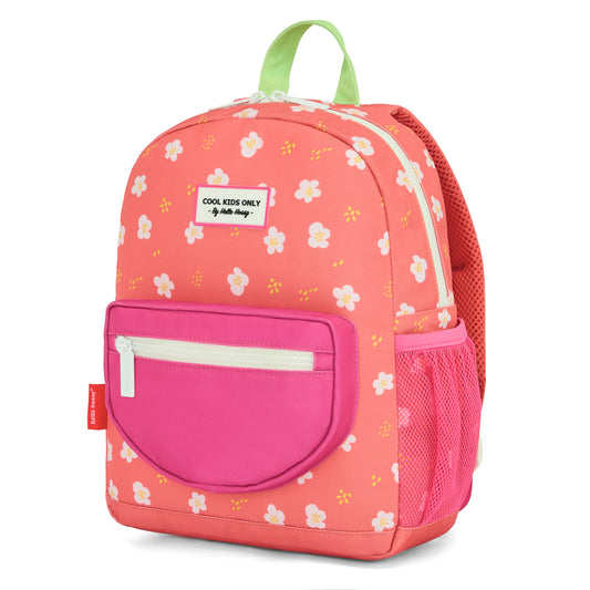 Hello Hossy Peachy Bloom rugzak voor kinderen voorkant
