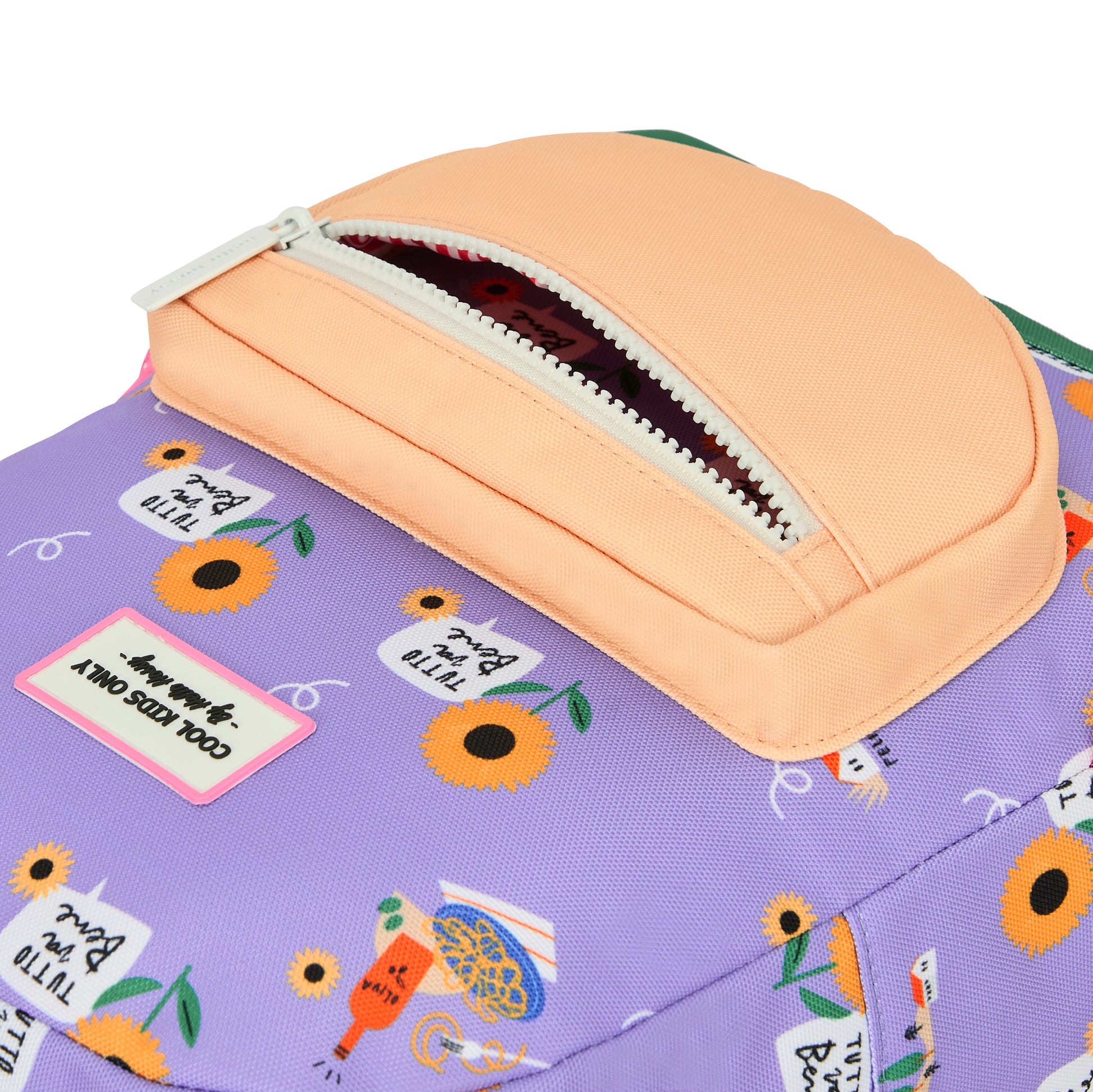 Hello Hossy Sunflower rugzak met kleurrijke sunflower print
