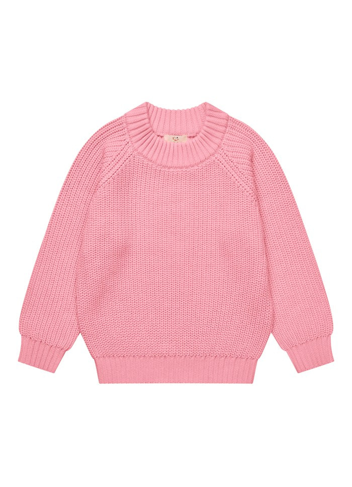 Copenhagen colors | Knitted classic trui blauw en roze