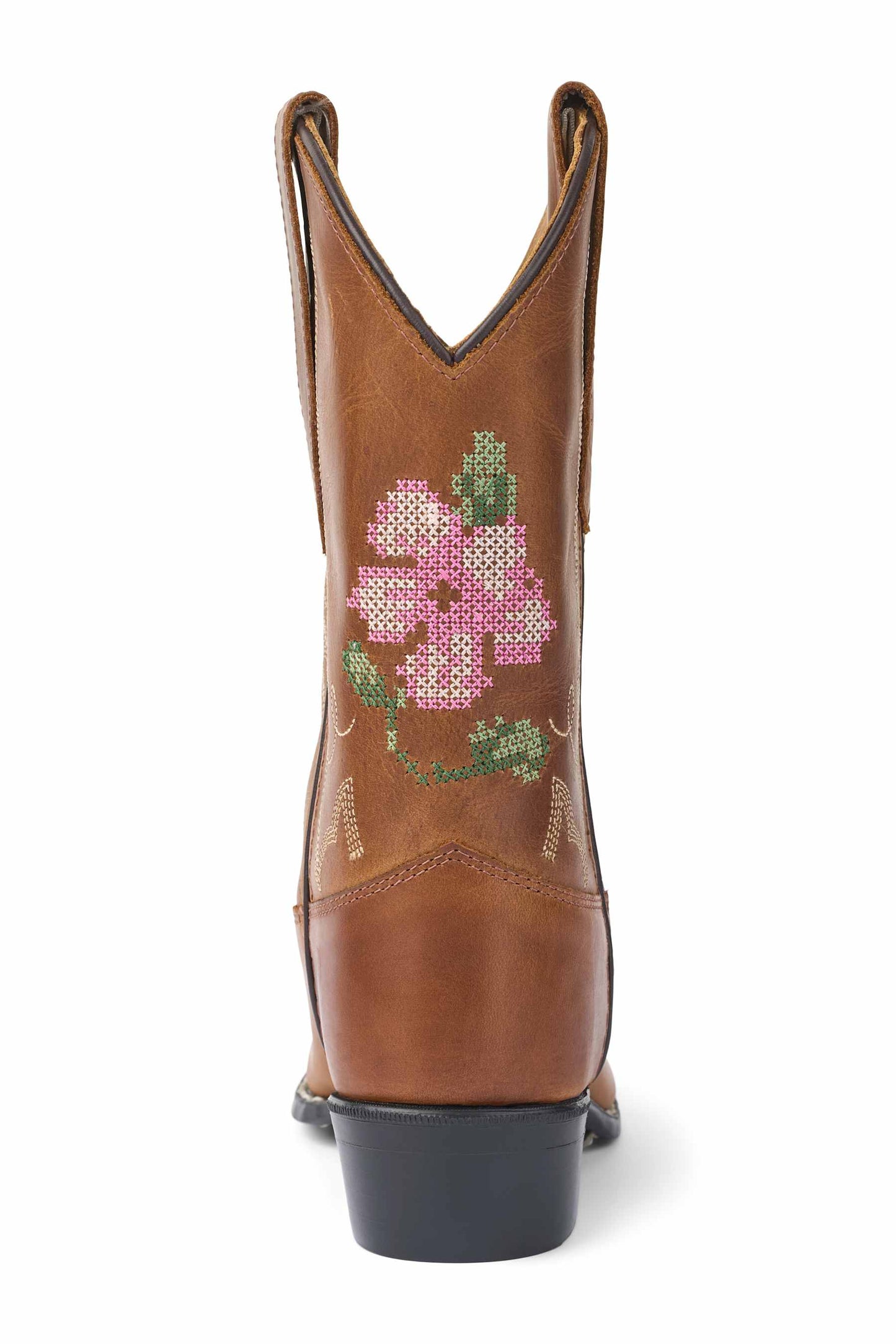 Bootstock | Limited cowboy boot high - brown flower