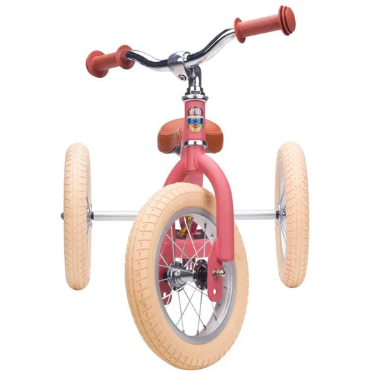Trybike | Steel 2-in-1 Driewieler - Matt Pink