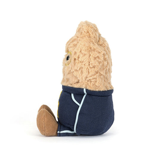 Zachte Jellycat pinda knuffel uit de Amuseables collectie