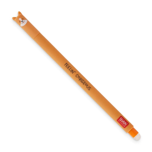 erasable pen Corgi van Legami