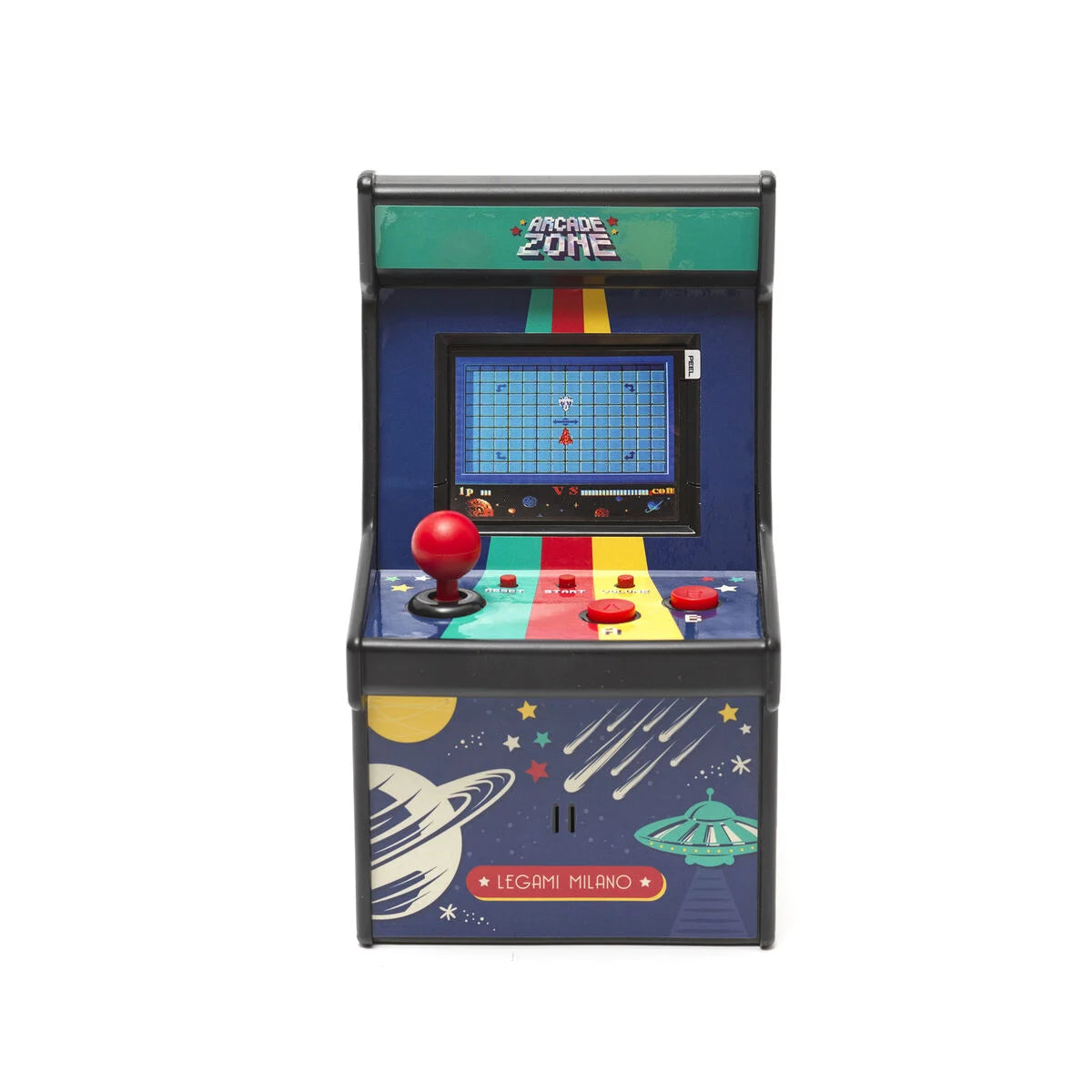 Legami mini arcade game arcade zone retro spelcomputer met joystick