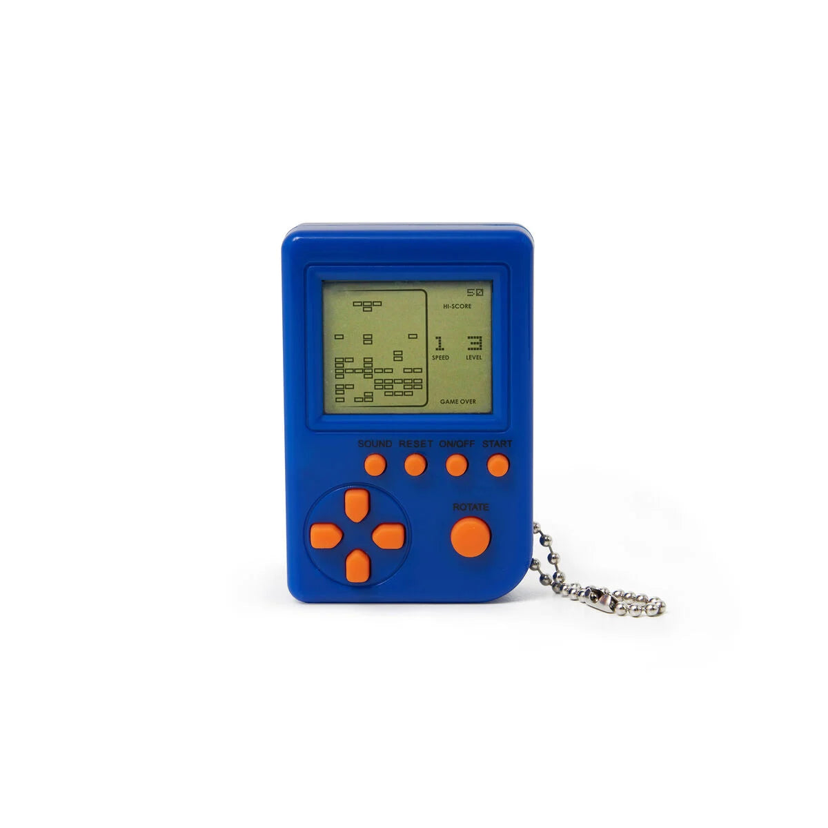 Legami mini arcade game pocket retro handheld console blauw