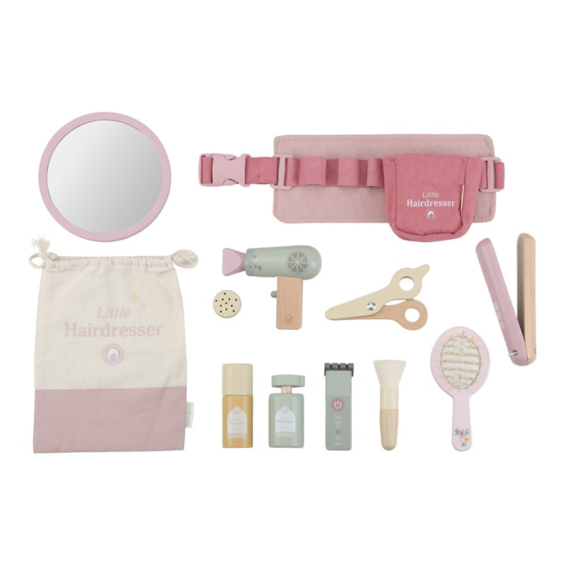 little dutch kappersset met föhn schaar en accessoires
