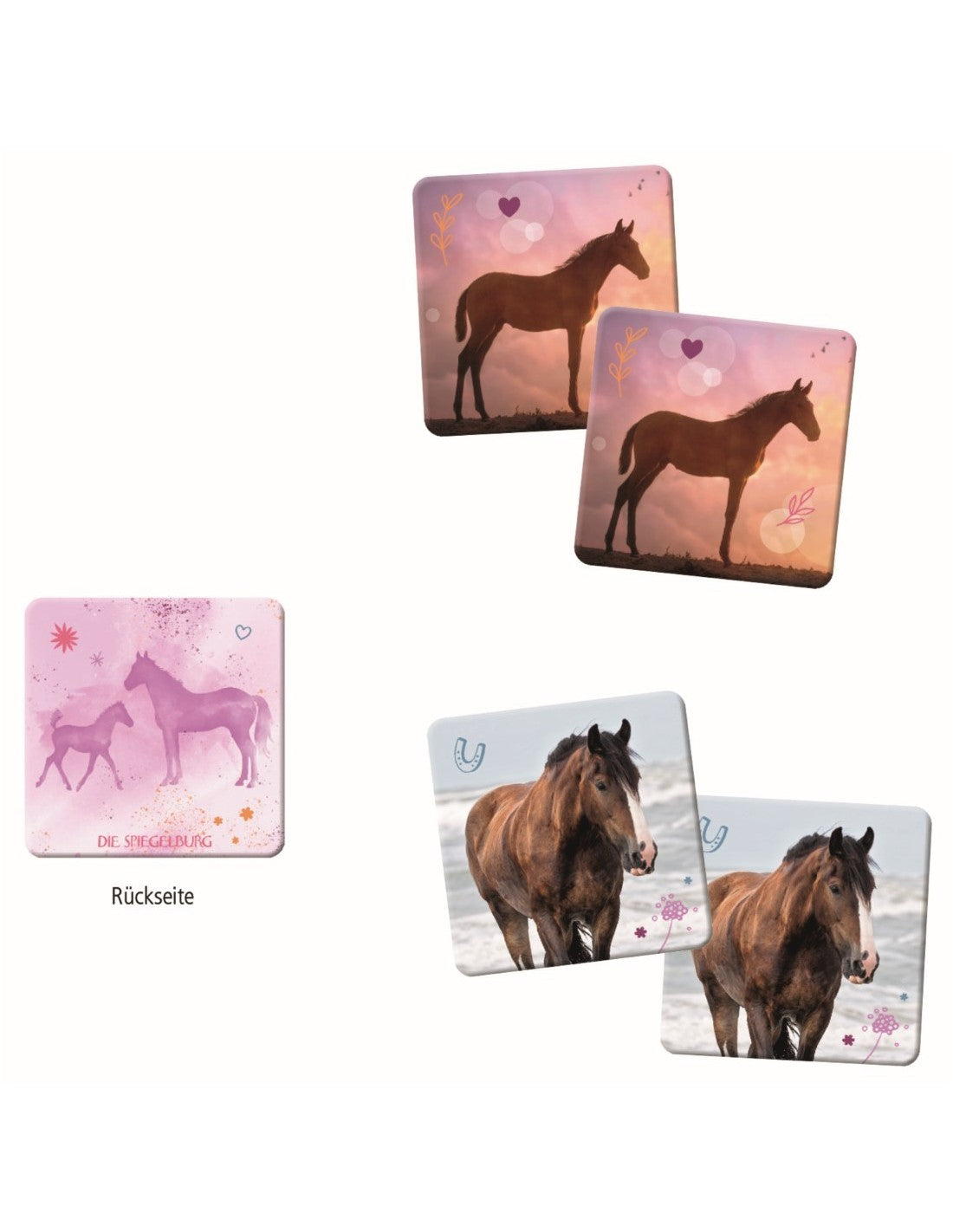 Spiegelburg | Memory paarden