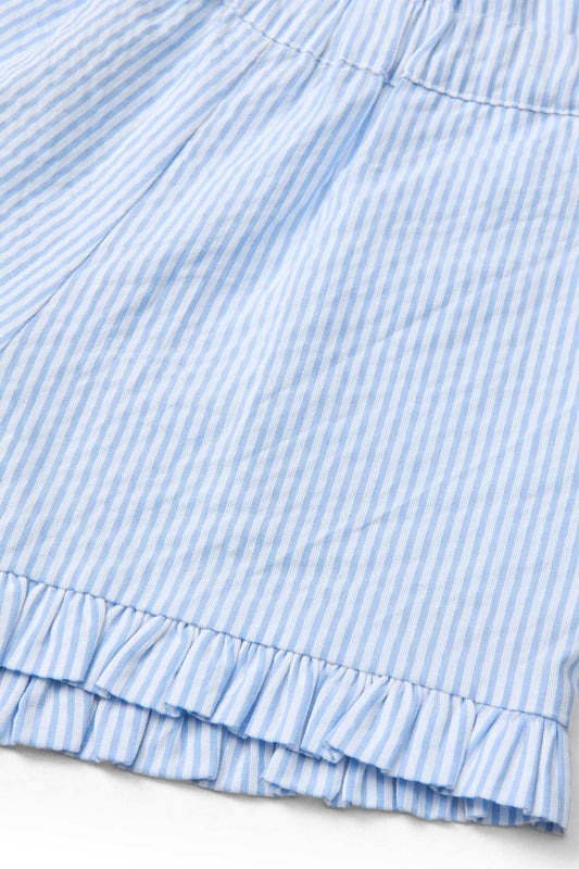 Copenhagen colors | Seersucker girly shorts