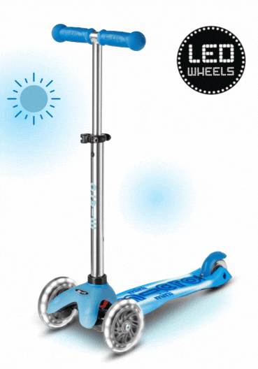 Mini Micro Deluxe Glow LED Plus Frosty kinderstep overzicht
