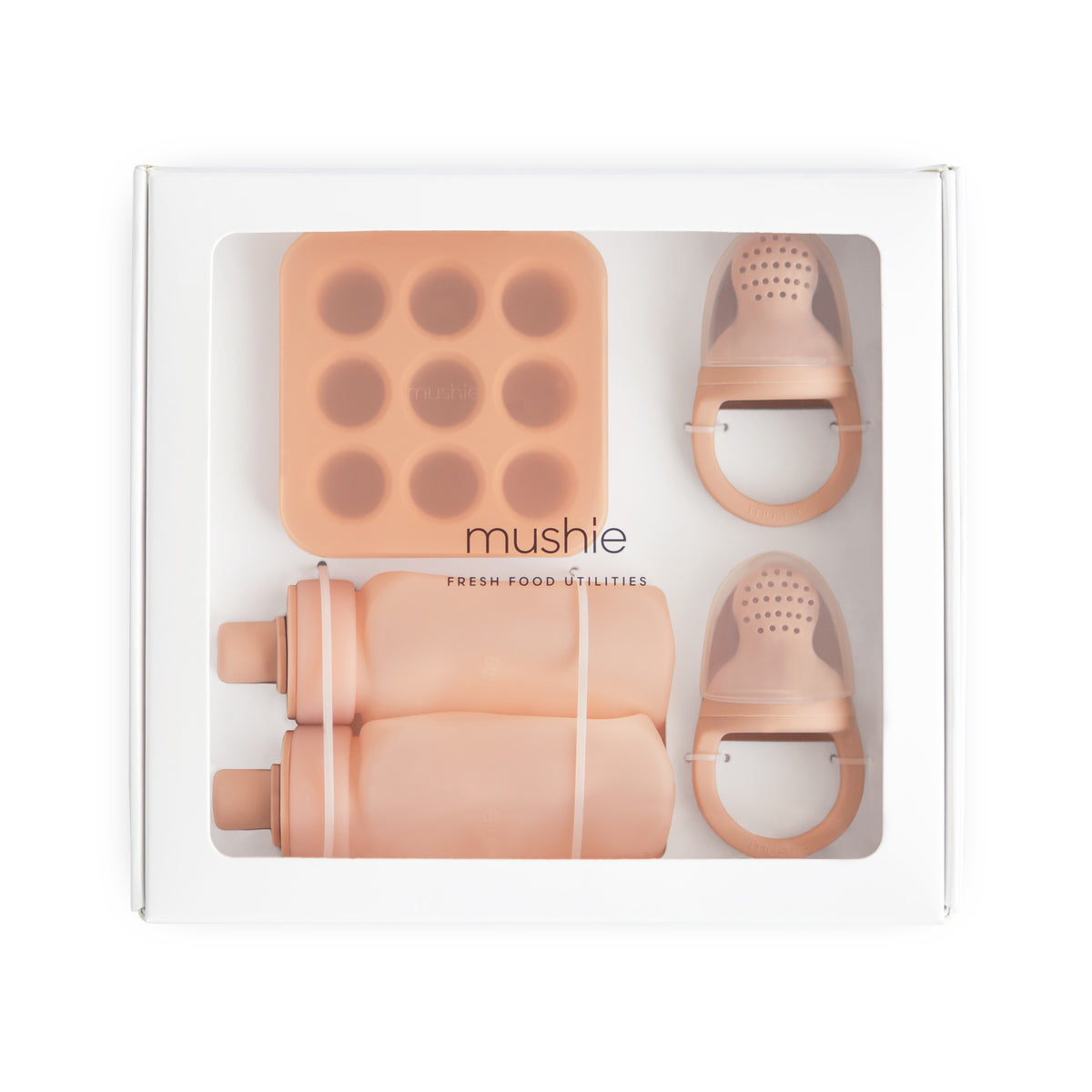 Mushie | Cadeauset Fresh Food Utilities Blush
