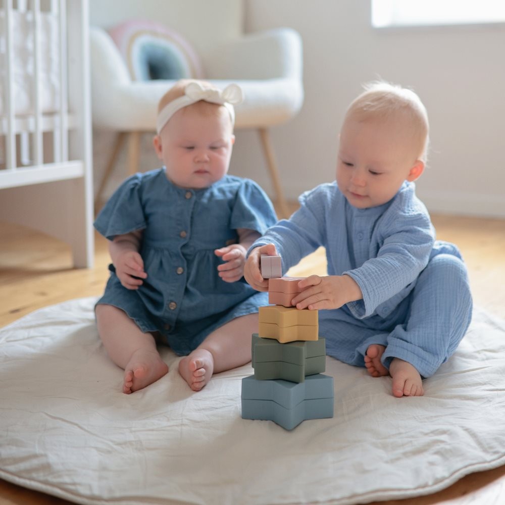 Mushie | Nesting Stars Retro – stapelsterren