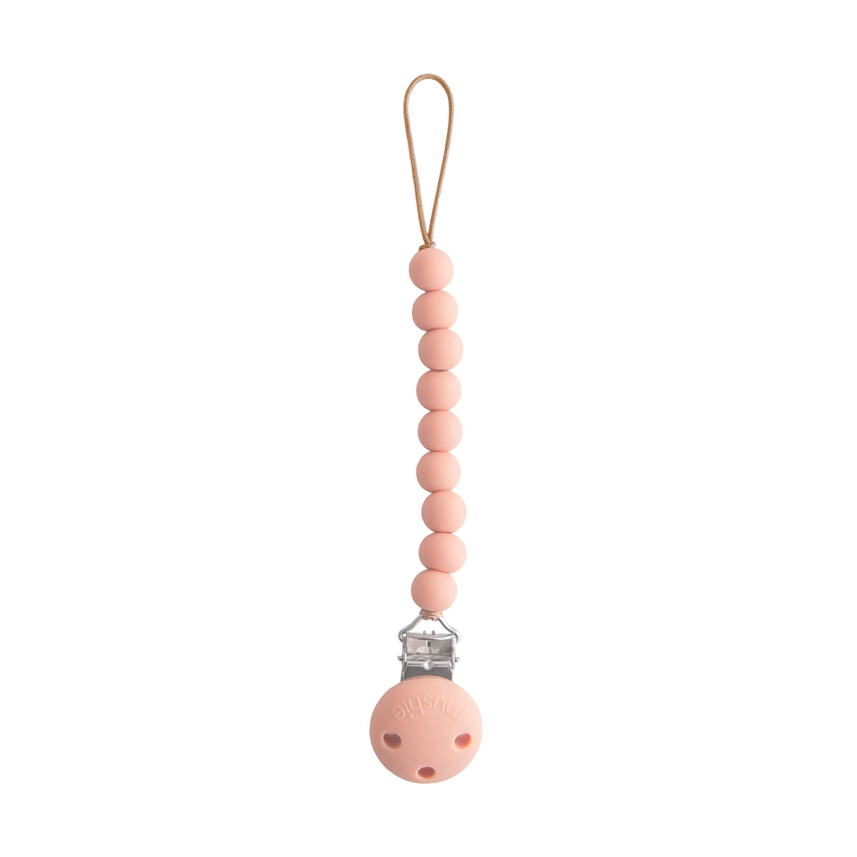 Mushie | Speenclip Hera Powder Pink