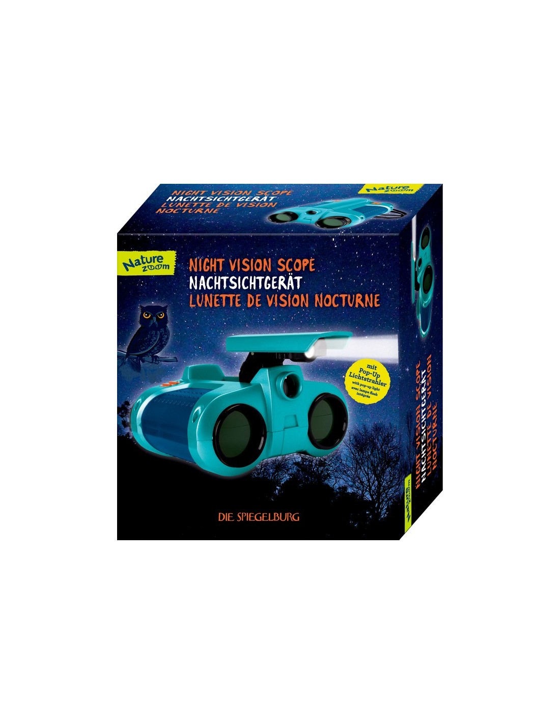 Spiegelburg | Nature Zoom Nachtkijker met Verlichting